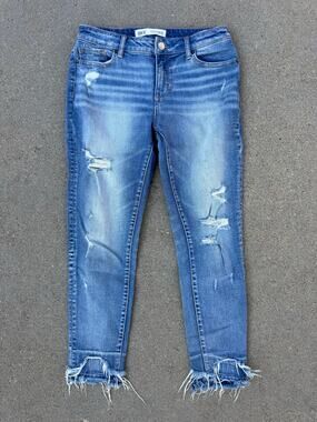 Buckle BKE Stella Size 27 Mid Rise Slim Fit Ankle Stretch Jeans ABK1271A
